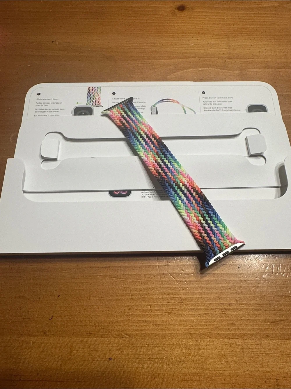 Apple Braided Solo Loop Watch Band - Multicolor